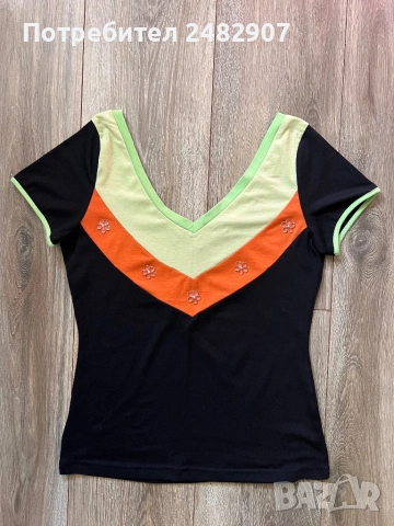 Дамска блуза с къс ръкав, снимка 3 - Тениски - 53532687