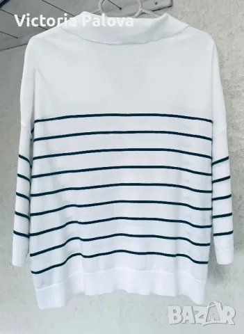 Блуза райе ESE O ESE скъп испански бранд, снимка 4 - Блузи с дълъг ръкав и пуловери - 48278020