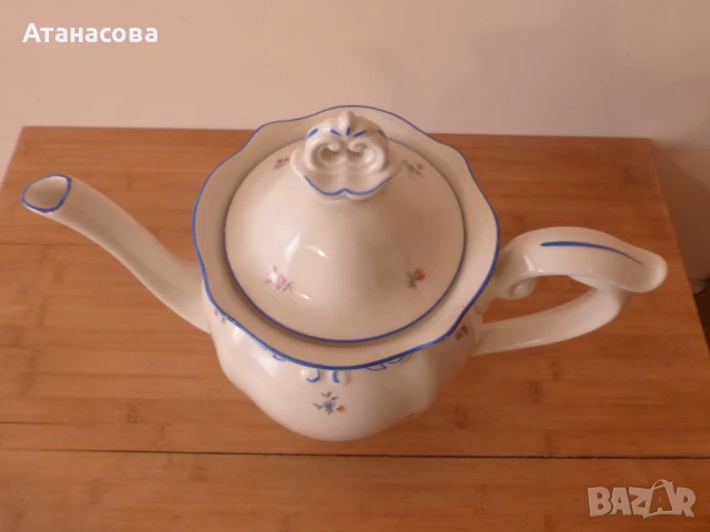 Голяма порцеланова кана за кафе чай 1960 г, снимка 9 - Аксесоари за кухня - 51001999