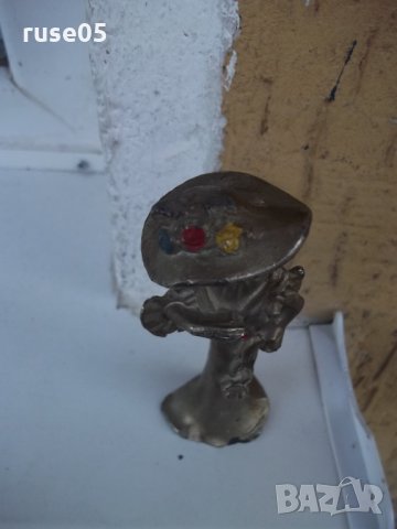 Фигура стара метална на градска жена от хайлайфа - 322 гр., снимка 12 - Други ценни предмети - 34660666