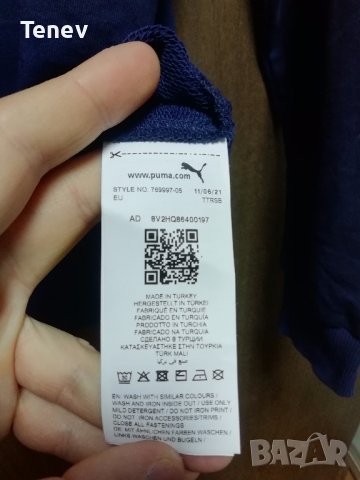 Италия Campioni D'Europa 2021 Puma Italy Ново оригинално горнище суичър памучно L шампиони на Европа, снимка 8 - Спортни дрехи, екипи - 43628020