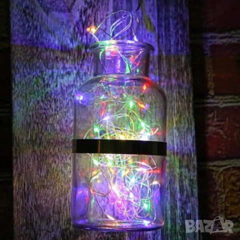 🎄 Коледни лампички на батерии  