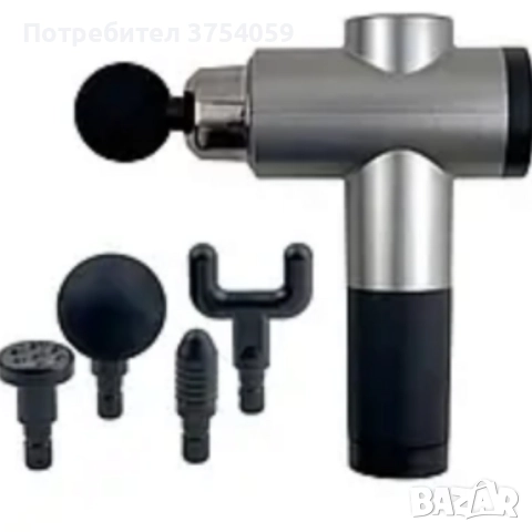 Масажен уред Fascial Gun RF-321 – мощно решение за мускулно възстановяване и релакс, снимка 6 - Масажори - 52400983