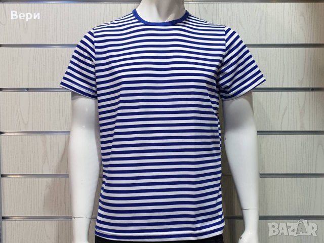 Нова мъжка класическа моряшка тениска , снимка 10 - Тениски - 27940848