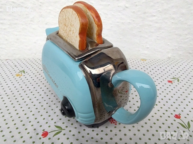 Мини чайник тостер Swineside, снимка 3 - Декорация за дома - 53571835