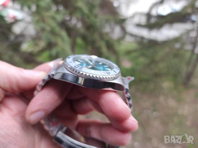 Seiko Green/blue Yacht master mod, снимка 8 - Други - 43242408