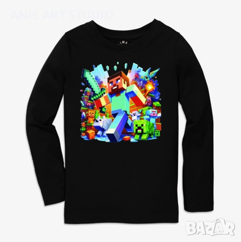 Детска тениска MINECRAFT, снимка 2 - Детски тениски и потници - 52734598