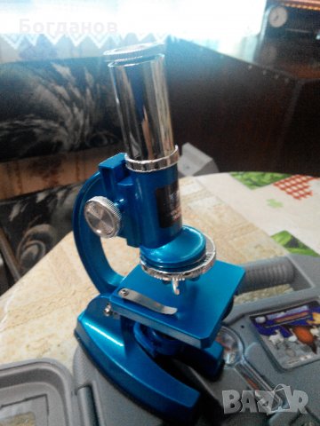 DELUXE MICROSCKOPE SET  62 PCS  ЧИСТО НОВ КОМПЛЕКТ С КУФАР, снимка 4 - Други ценни предмети - 34844677