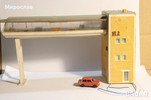 FALLER? KIBRI?VOLLMER H0 1/87 СГРАДА КЪЩА ВАГОН ВЛАК ЖП