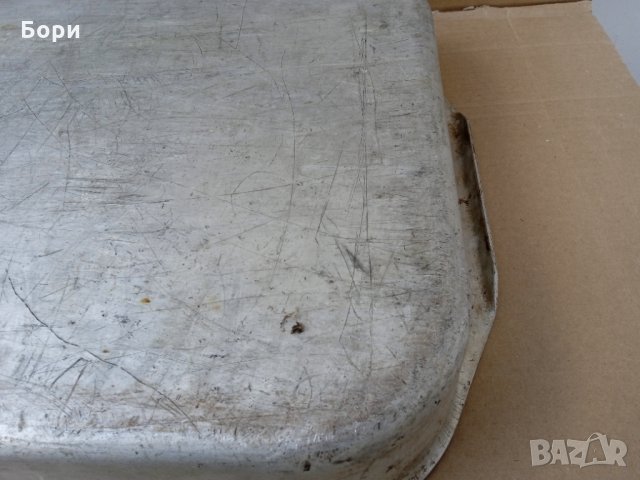 Българска алуминиева тава БДС 60 Х 40 Х 8 СМ, снимка 7 - Съдове за готвене - 35483027