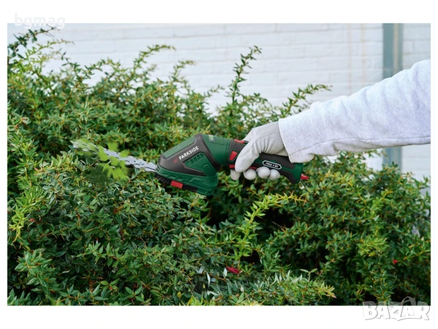 Parkside 4V 2-в-1 акумулаторна ножица за трева и храсти PGSA 4 B3, снимка 4 - Други инструменти - 50703391