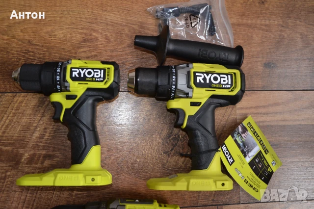 Нови, акумулаторени винтоверти Ryobi 18V, от 99лв, снимка 2 - Винтоверти - 51417897