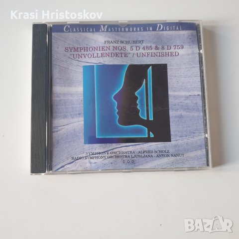  Franz Schubert ‎– Symphonien Nos. 5 D 485 & 8 D 759 cd