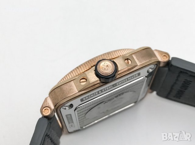 Мъжки часовник Bell Ross BR03-92 Diver с автоматичен швейцарски механизъм, снимка 4 - Мъжки - 40178835