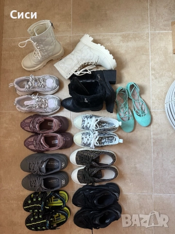 Обувки боти , снимка 2 - Дамски боти - 51687642