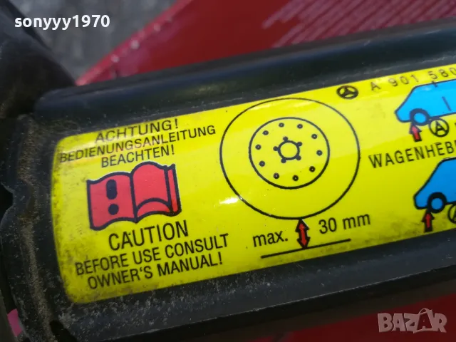 MERCEDES ОРИГИНАЛЕН КРИК ЗА СПРИНТЕР 2809241850, снимка 10 - Аксесоари и консумативи - 47388119