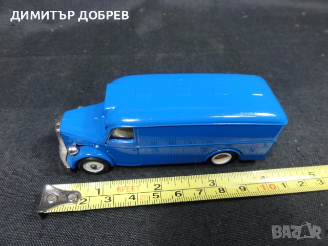 СТАРА РЕТРО МЕТАЛНА КОЛИЧКА КАМИОН MAN VAN CORGI, снимка 7 - Колекции - 53006531