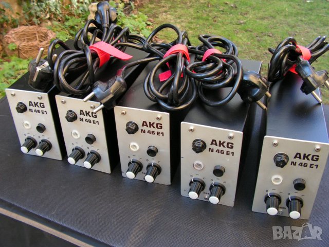 Винтидж AKG N46E1 (1960 - 1970) 2 канално фантомно захранване, снимка 3 - Микрофони - 44050611