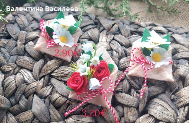 Брошки и шноли за Баба Марта, снимка 9 - Други - 53461368