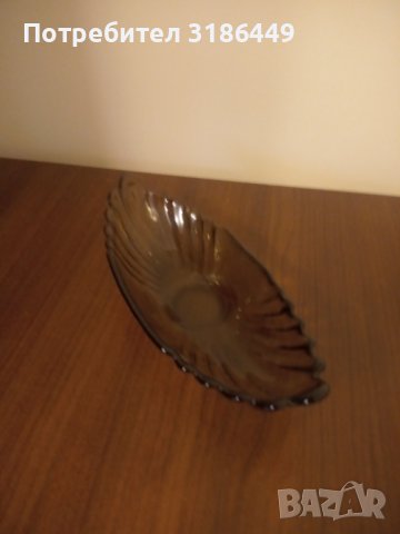 чиния, фруктиера от цветно стъкло, снимка 3 - Декорация за дома - 39511291