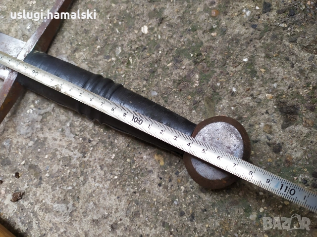 Средновековни/рицарски меч и копие, снимка 11 - Антикварни и старинни предмети - 53243610