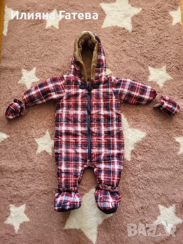 Зимен космонавт/ескимос за момиче/момче 6-9м 