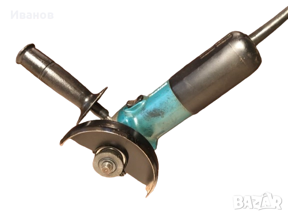 РАЗПРОДАЖБА  - 60€. Ъглошлайф Makita - 9555HN JAPAN + Алуминиев куфар Makita, снимка 4 - Куфари с инструменти - 52034458