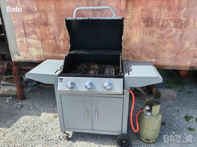 Барбекю на газ GRILL CHEFF, снимка 4 - Барбекюта - 49929494