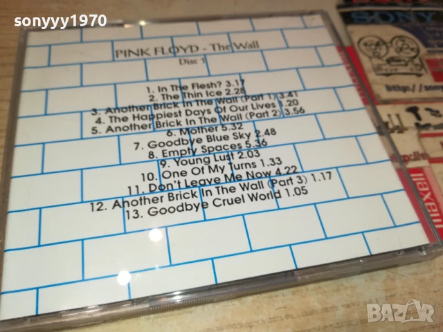 PINK FLOYD THE WALL CD 1807251545, снимка 4 - CD дискове - 51064187