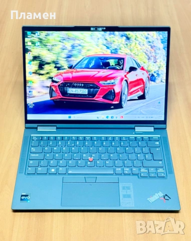 CORE I7-1355U/16 DDR5/512GB/Lenovo X1 YOGA 2 in 1/FHD Touch/Гаранция, снимка 4 - Лаптопи за работа - 53291888