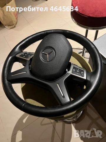 Mercedes ml 166 волан + airbag