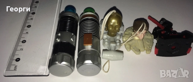 Лот фигурки и лазерни мечове на Междузвездни войни (Star Wars) + Kinder от Италия. , снимка 2 - Фигурки - 52950571