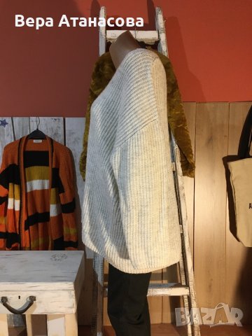 🤍Пуловер с широка кройка🤍л/хл🤍, снимка 3 - Блузи с дълъг ръкав и пуловери - 43422353