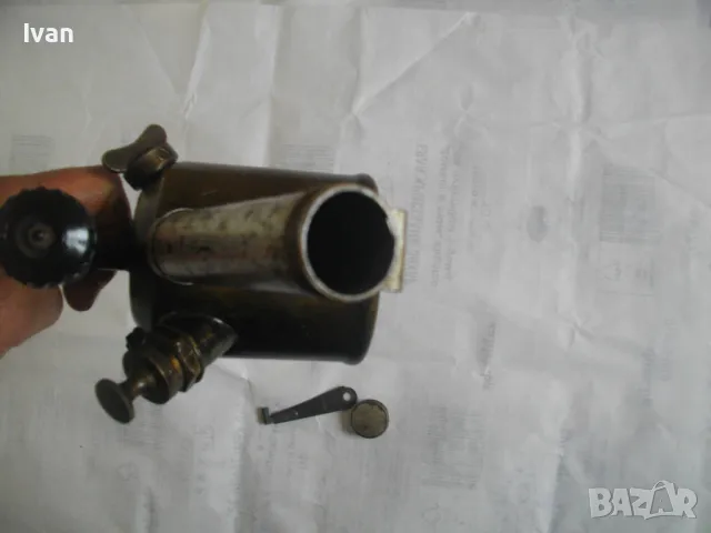 МИНИ БЕНЗИНОВА ГОРЕЛКА ТИП ЛАМПА LAHNEL СТАРО КАЧЕСТВО ФРЕНСКА ОТЛИЧНА , снимка 7 - Други инструменти - 48234378