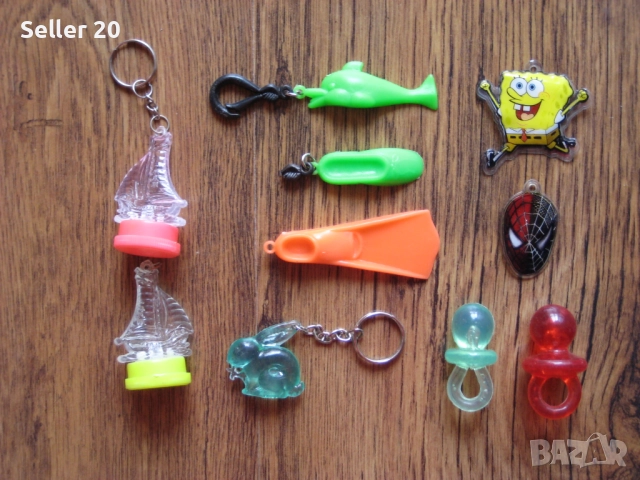 Ключодържатели - детски, светещи, метални, разни, снимка 9 - Други - 51953279