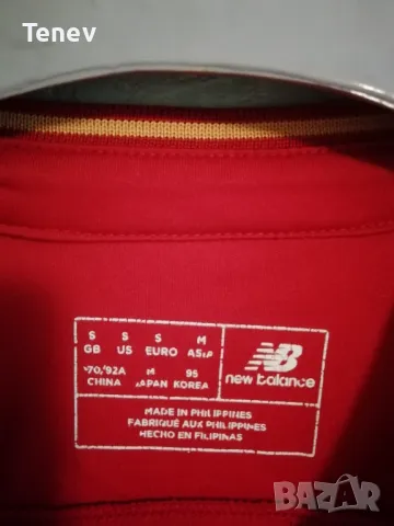 Liverpool New Balance NB 2016/2017 оригинална тениска фланелка Ливърпул , снимка 4 - Тениски - 48642258