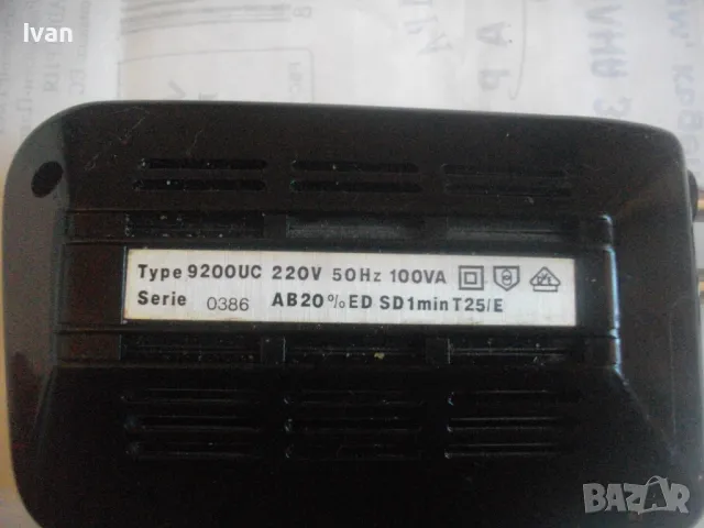 ОРИГИНАЛЕН WELLER НЕМСКИ ЕЛЕКТРИЧЕСКИ ИНДУКЦИОНЕН ПОЯЛНИК СТАРО КАЧЕСТВО 100 ВАТА БАКЕЛИТ КОРПУС , снимка 17 - Поялници и запояване - 48562850