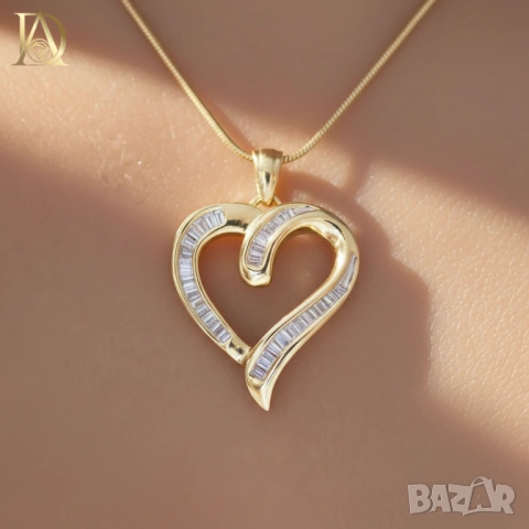 Ново Златно Колие с 0.55кт Естествени Диаманти