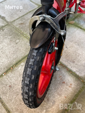 Велосипед Pompier(пожарна)-14”цола, снимка 6 - Детски велосипеди, триколки и коли - 52161466