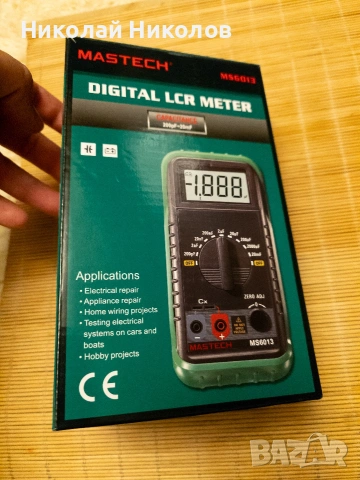 КАПАЦИТЕТМЕТЪР MS6013, снимка 4 - Други инструменти - 53469971