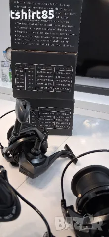 Намаление 3 броя шаранджийски макари Black NGK12000, снимка 4 - Такъми - 49021816