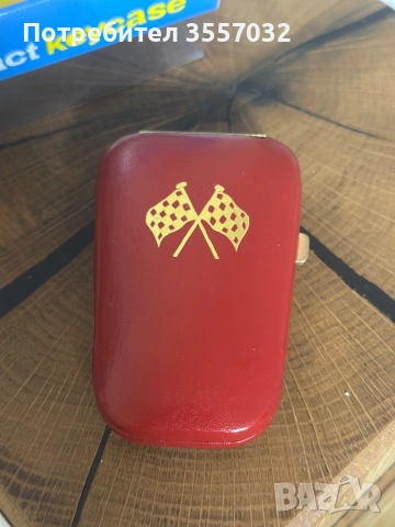 Винтидж калъф за ключове - кожа и велур, снимка 2 - Аксесоари и консумативи - 53581465