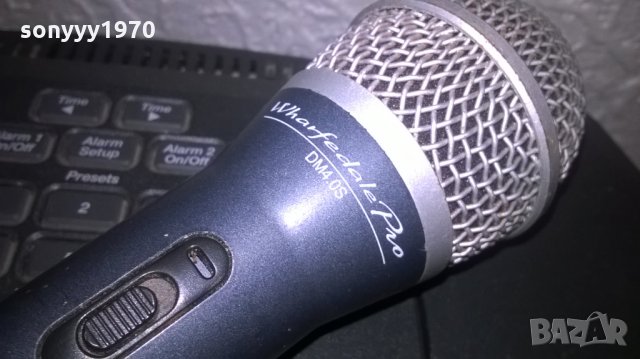 wharfedale profi microphone-внос франция, снимка 3 - Микрофони - 26761274