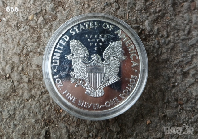 Монети Американски Орел, снимка 2 - Нумизматика и бонистика - 51968604