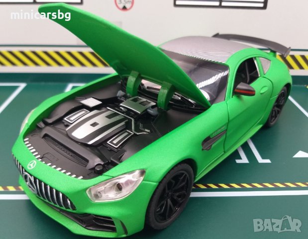 Метални колички: Mercedes-AMG GT R (Мерцедес АмГ), снимка 2 - Колекции - 31146624