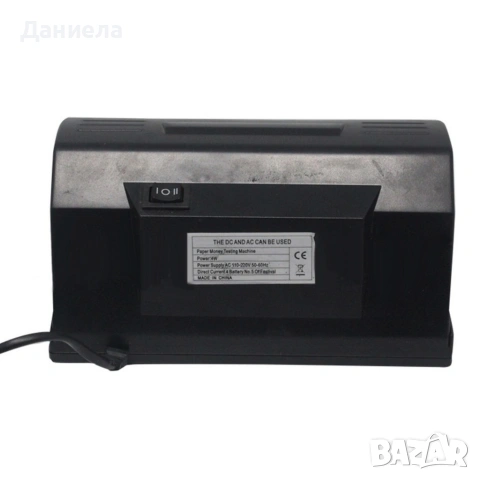 Детектор за банкноти 318, UV фенер, 220VAC, 4W, снимка 4 - Друга електроника - 53413042