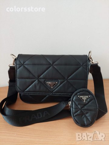 Черна чанта Prada код SG 436, снимка 1 - Чанти - 33294255