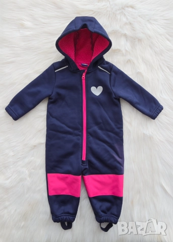 Детски софтшел гащеризон размер 74/80см. , снимка 2 - Бебешки гащеризони - 52382926