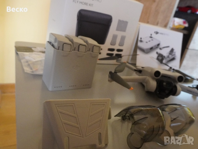 DJI Mini 3 Pro Combo – Отлично състояние + аксесоари, снимка 3 - Дронове и аксесоари - 52623807