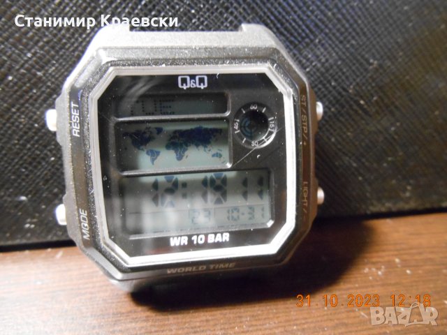 Q&Q World Time - M196J001Y, снимка 2 - Мъжки - 42994653